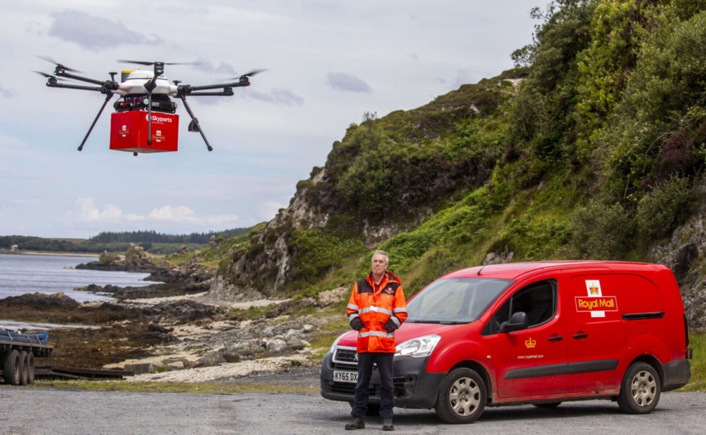 Royal Mail drone delivery nano UAS