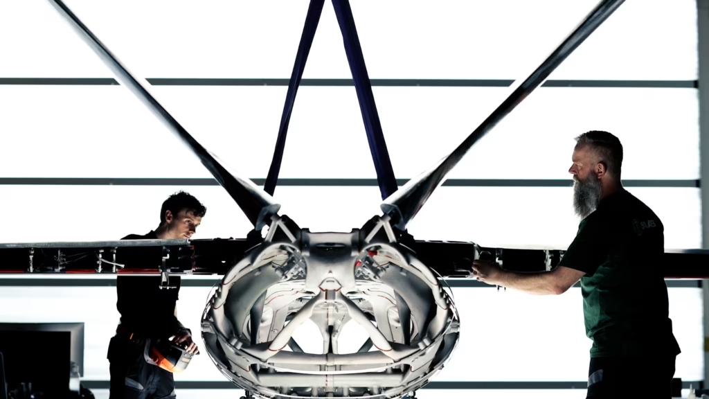 Saab 3D printed aircraft fuselage