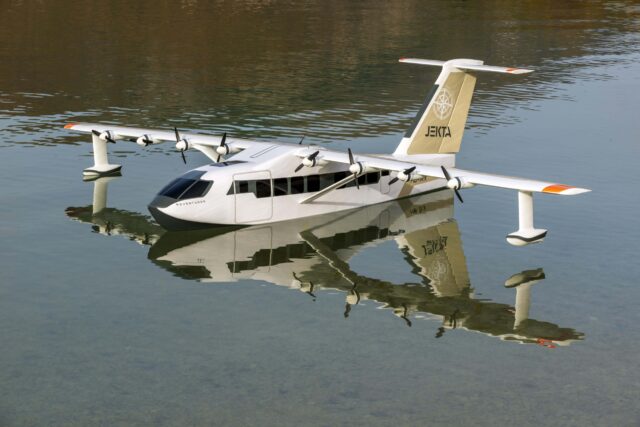 JEKTA PHA-ZE100 flying boat model
