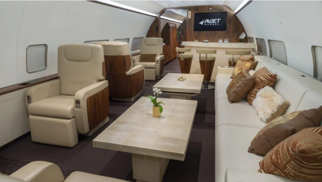 Interior Boeing 737 MAX 8 BBJ