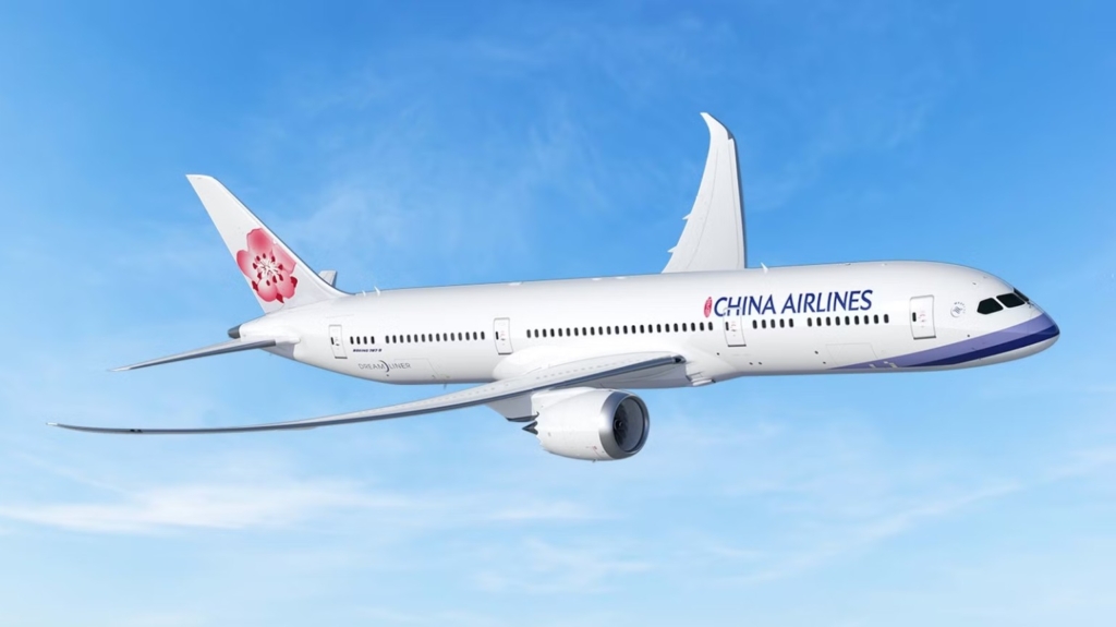 China Airlines Boeing 787 render