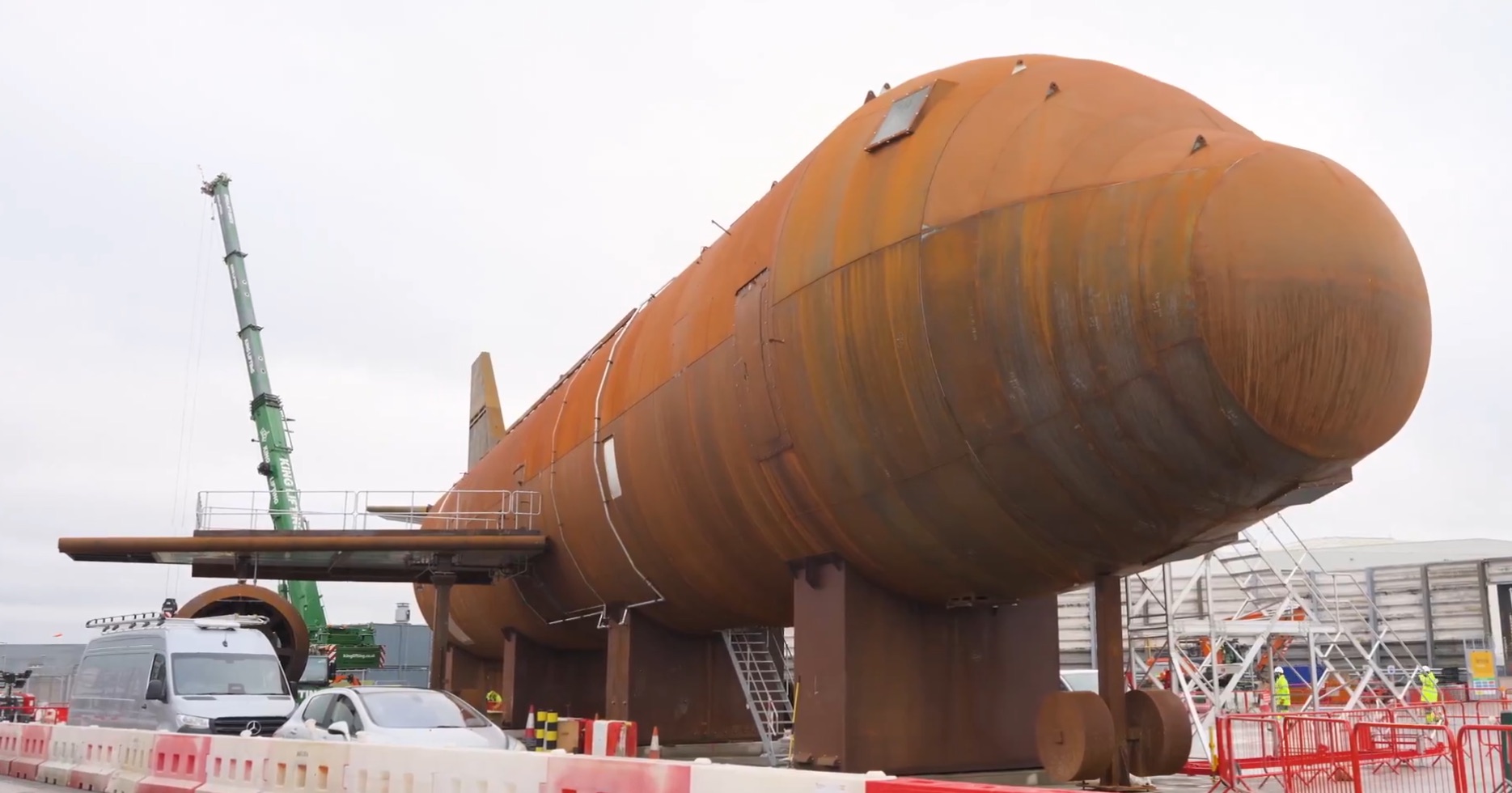 Heathrow airport new A380 firefighting rig