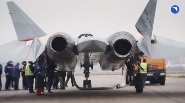 Su-57 new Product 177 engine