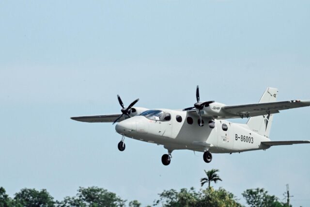 Tecnam P2012 spy plane for Taiwan