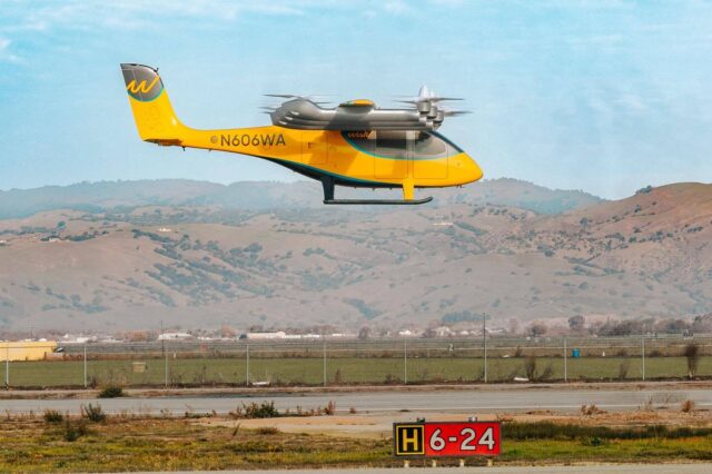 Wisk Aero Generation 6 in first flight