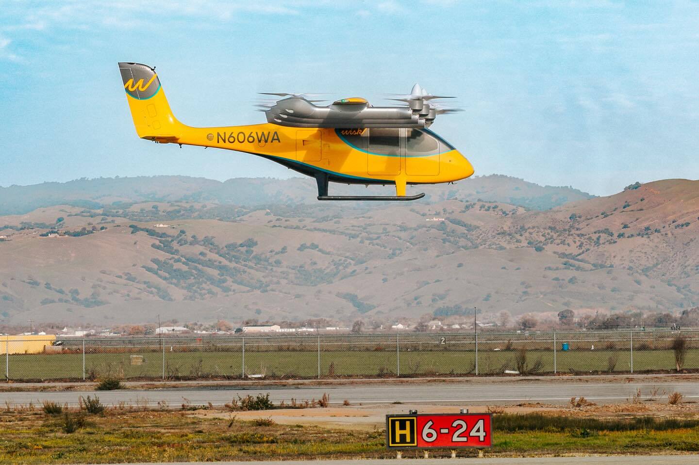 Wisk Aero Generation 6 in first flight