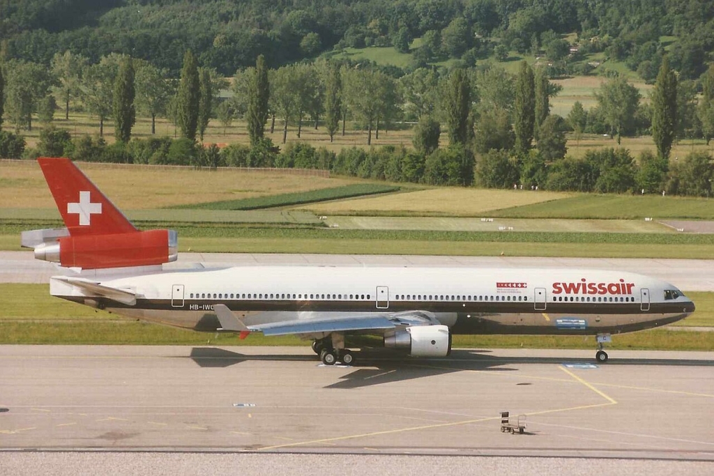 Swissair MD11 at Zurich