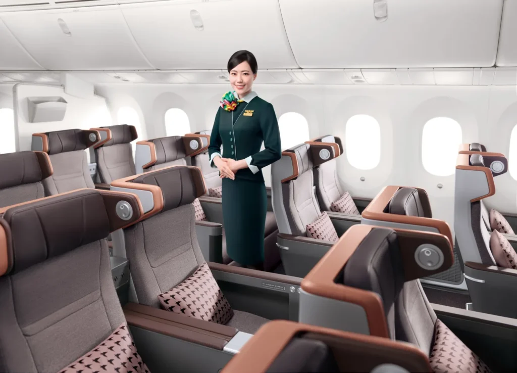 EVA Air new premium economy cabin