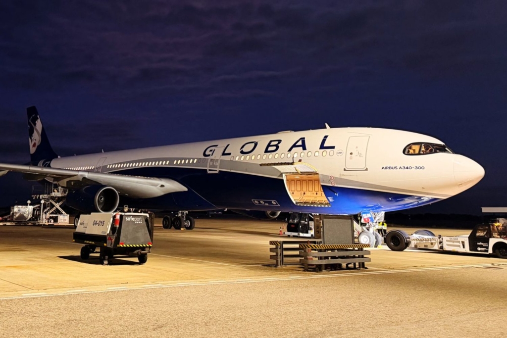 Global Airlines Airbus A340 Hi Fly