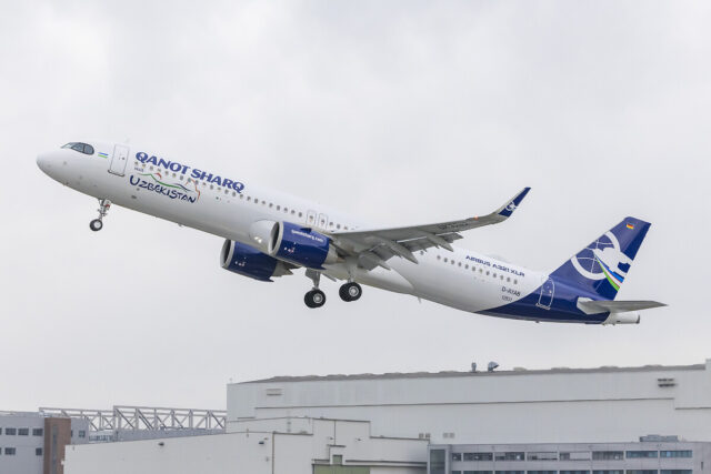 Qanot Sharq Airbus A321XLR