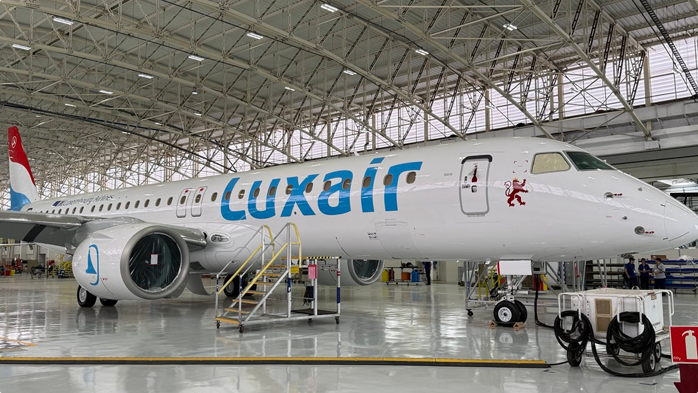 Luxair Embraer E195-E2