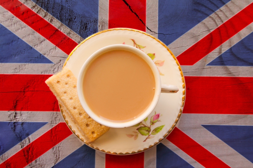 Tea on Union Jack
