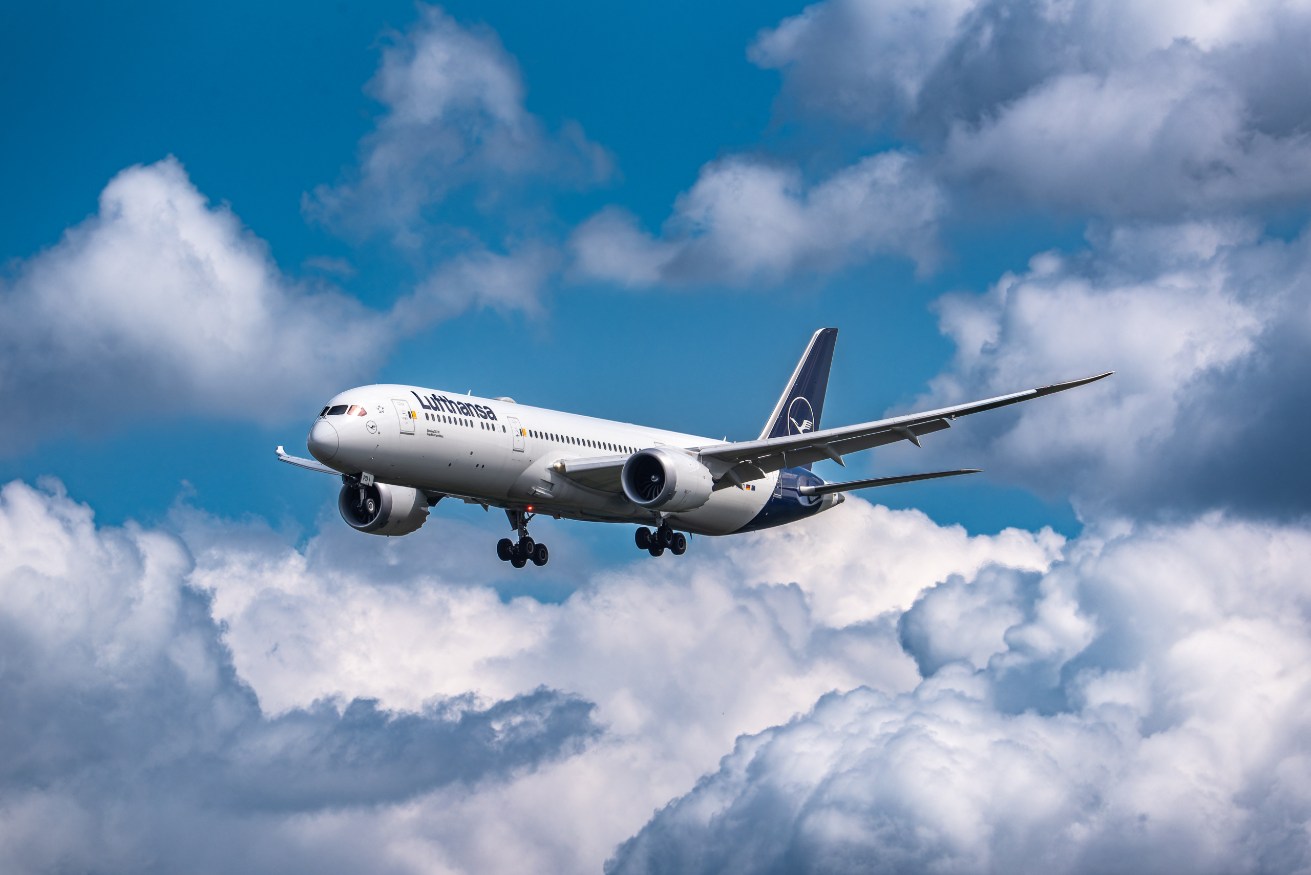 Lufthansa 787 at FRA