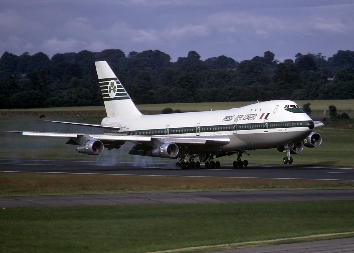 Aer Lingus Boeing 747-100 in original livery