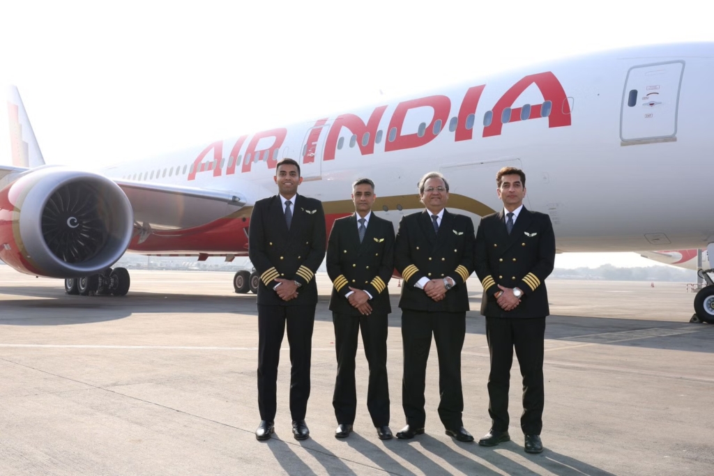 Air India first line fit Boeing 787