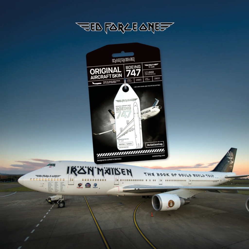 Aviationtag iron maiden