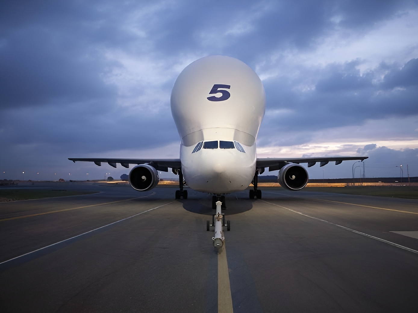 Airbus BelugaST Super Transporter number 5