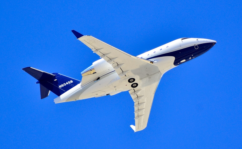 Bombardier Challenger 600 Canadair at Las vegas