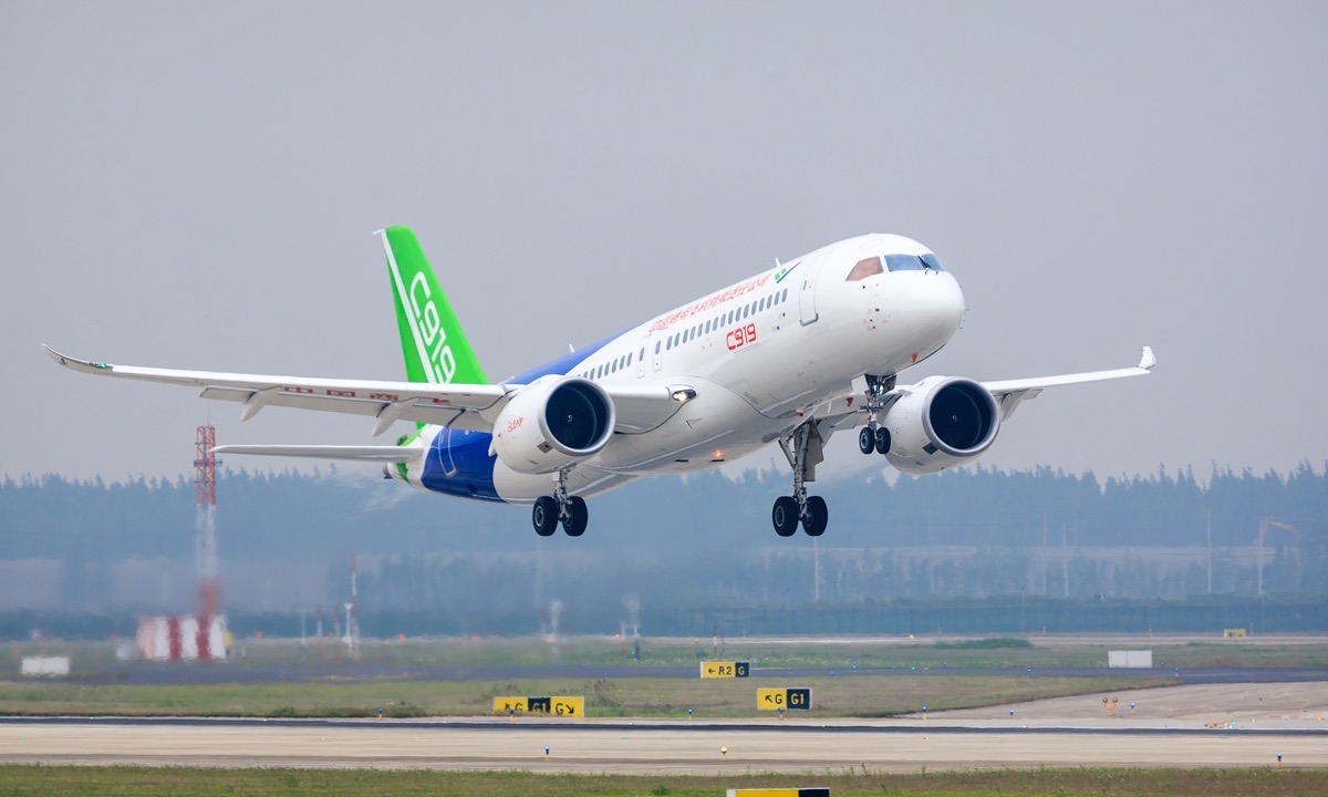 COMAC C919 of China Eastern