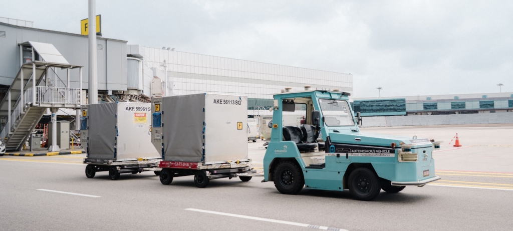 Changi Airport Group's autonomous baggage tractors set to transform airside operations