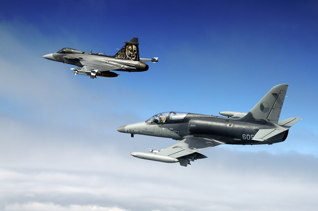 Czech Air Force L-159 and Gripen