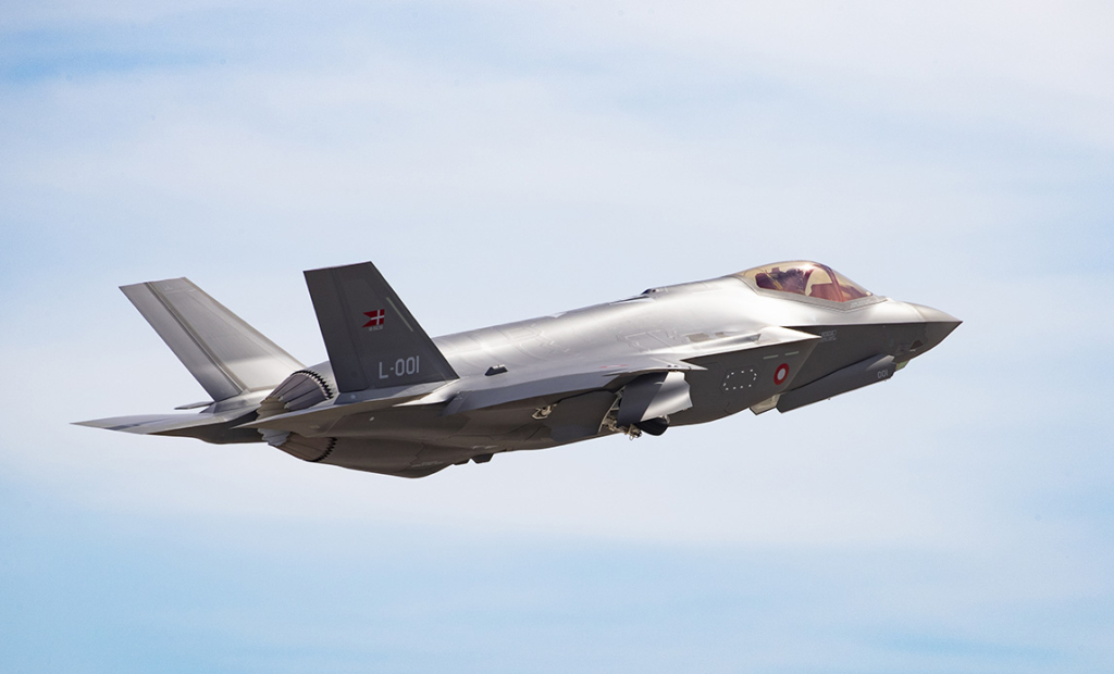 Denmark F-35A Aircraft AP-1 First Flight