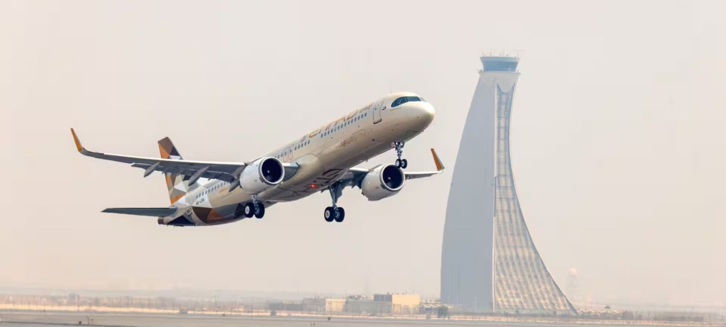 Etihad Airways at Zayed Int Airport
