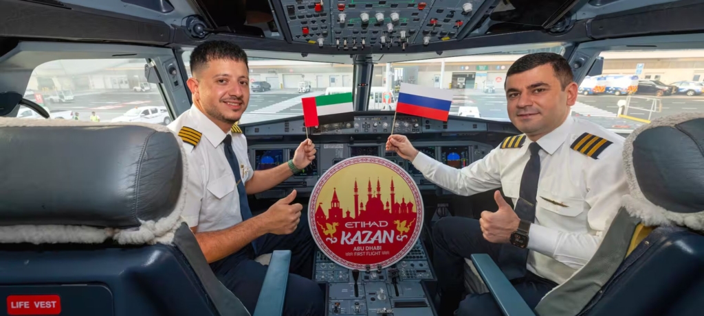 Etihad Airways launches Kazan flights December 2025