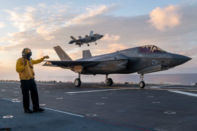 F-35Bs with the US Navy