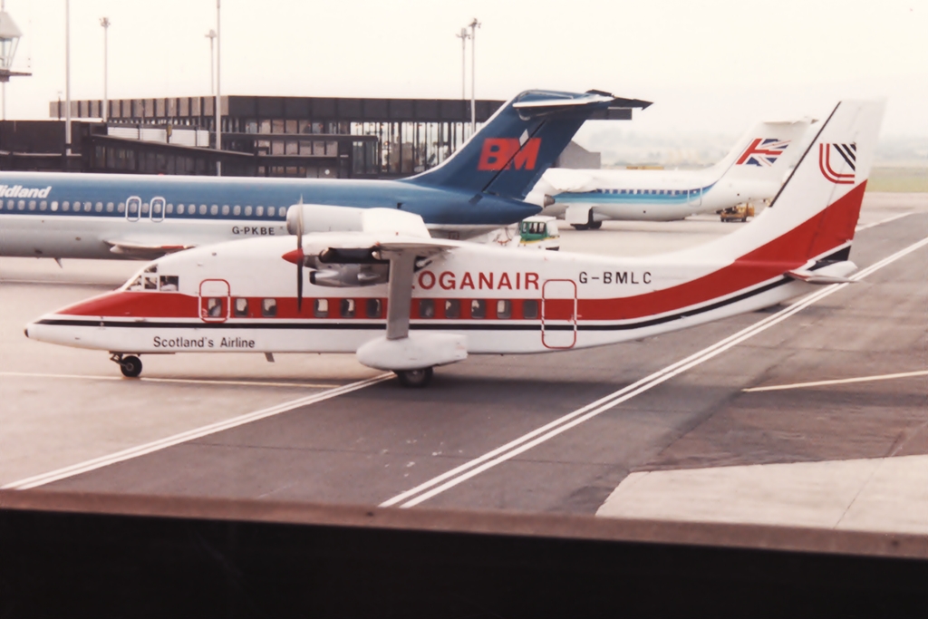 Loganair SD360 at MAN