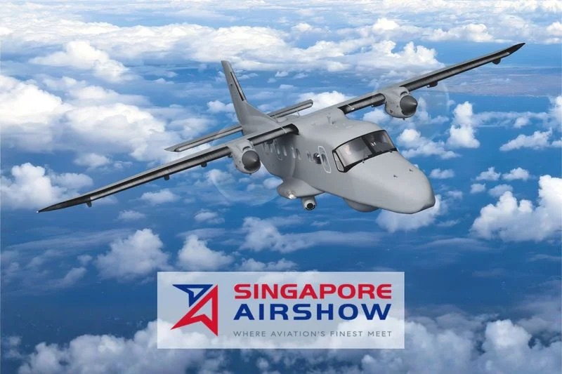GA-ATS Do228 NXT at Singapore Airshow