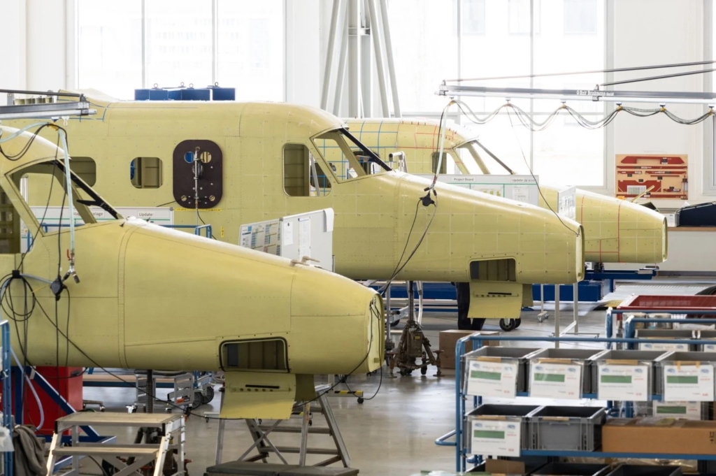 GA-ATS Do228 NXT production line