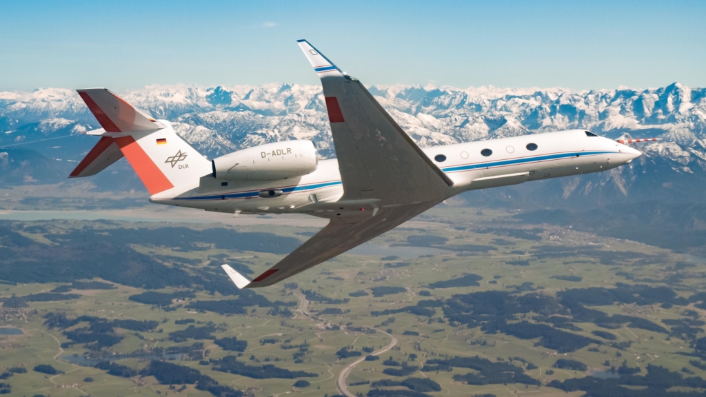 Gulfstream G550 used by DLR for atmospheric research 2