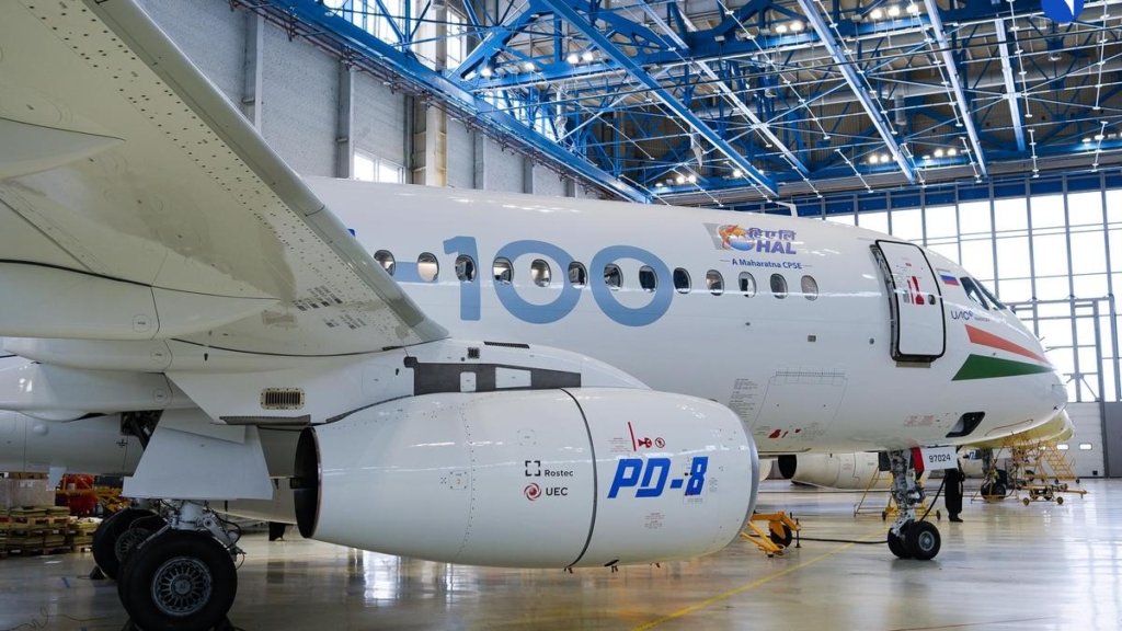 HAL Sj-100 showcased at Wings INdia 2026