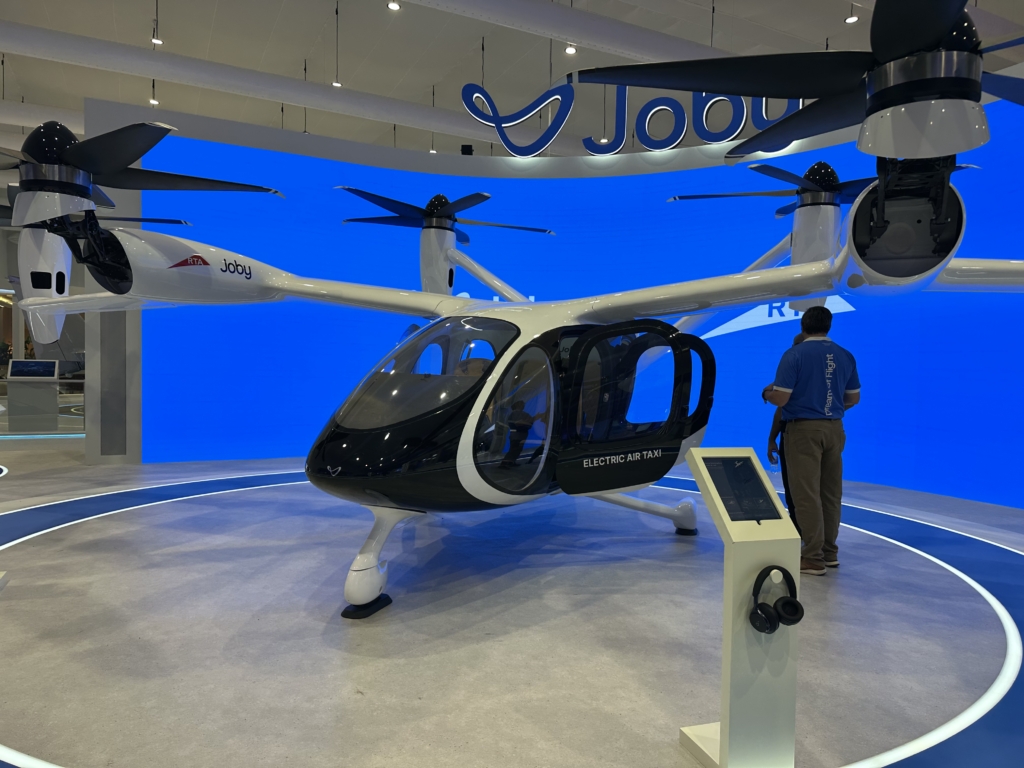 Joby S4 at Dubai Airshow