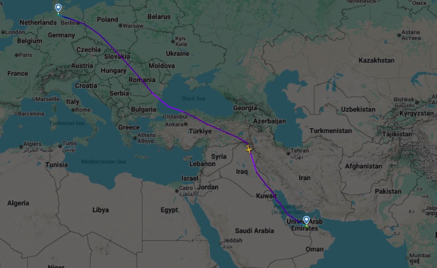 IndiGo first Airbus A321XLR delivery flight