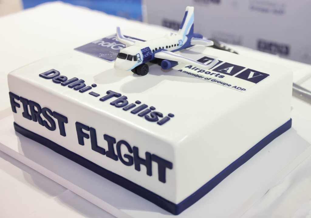 IndiGo flight to Tbilisi