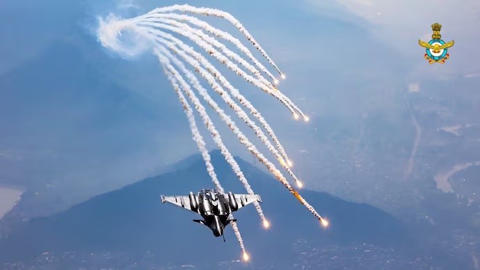 Indian Air Force Dassault Rafale carrying SCALP cruise missile