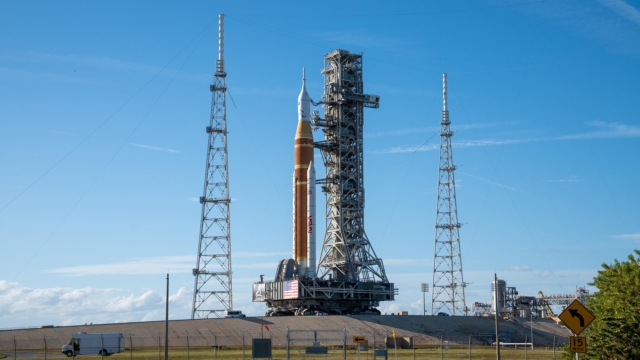 NASA's Artemis II rolls to launch pad ahead of April window