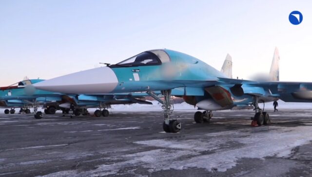 New Su-34s being delivered