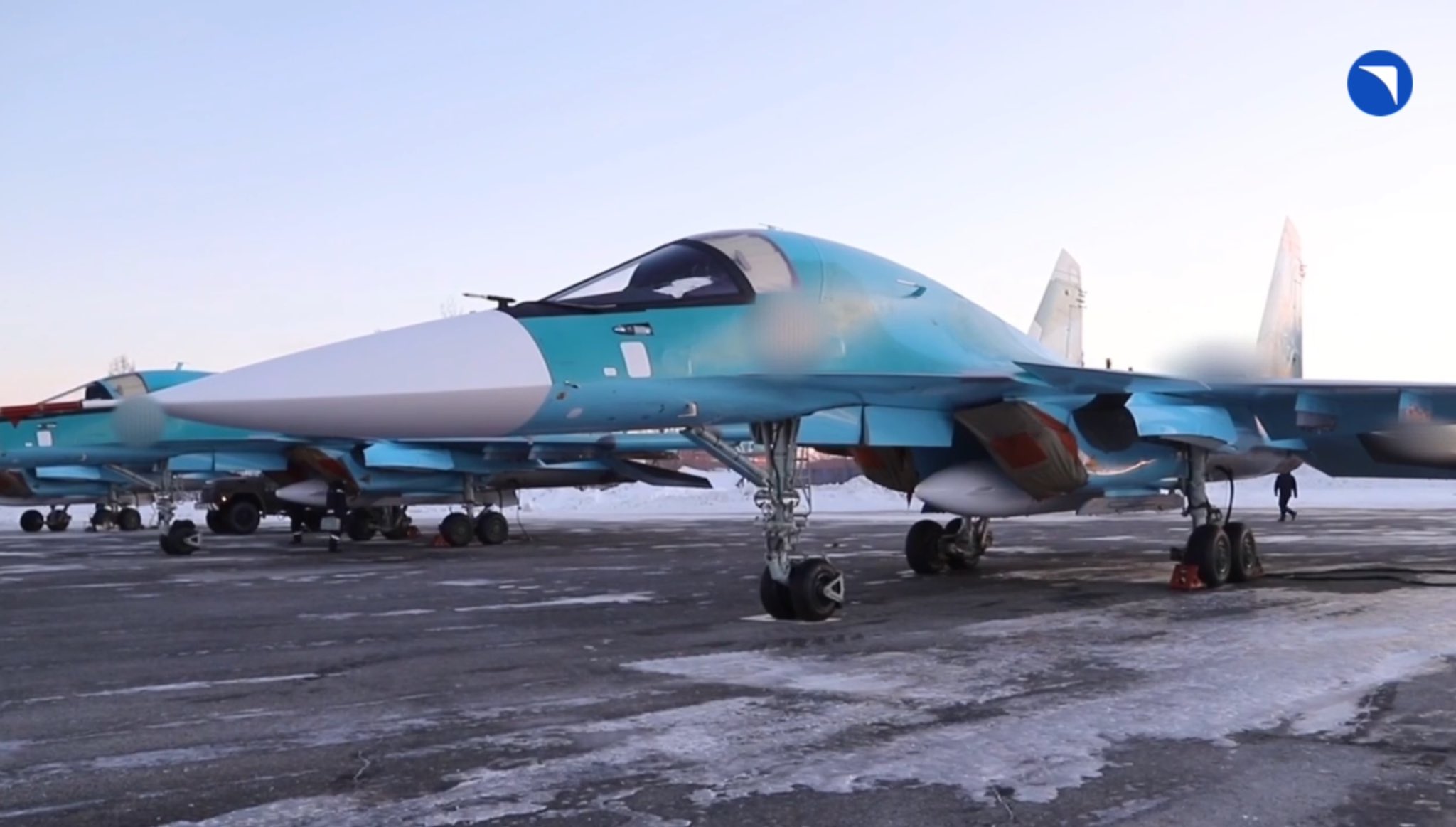 New Su-34s being delivered