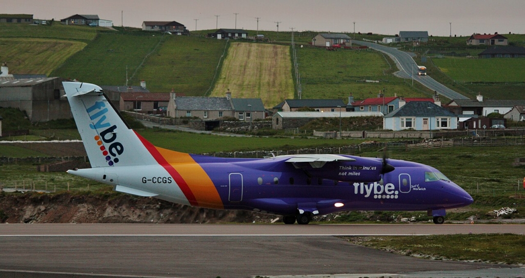 Loganair Dornier 328 Flybe Livery
