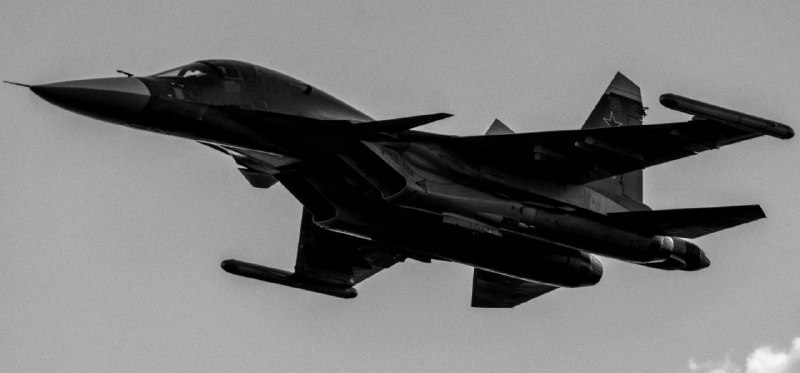 Russian Su Flanker flying
