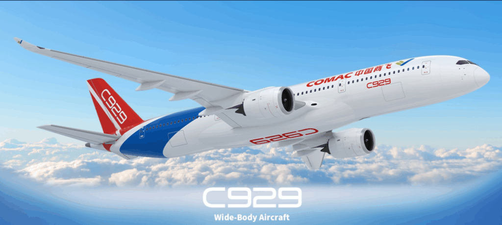 COMAC C929 rendering