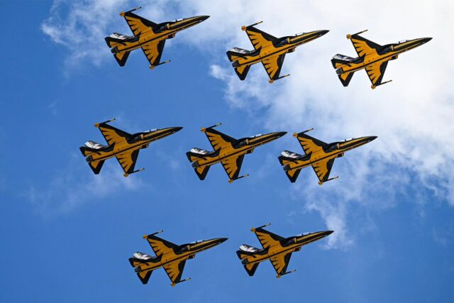 South Korea Black Eagles to perform at World Defense Show