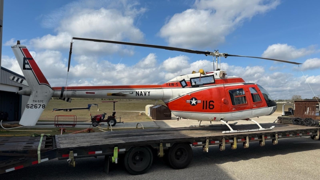 Sri Lanka Air FOrce Bell TH-57 Sea ranger from US Navy