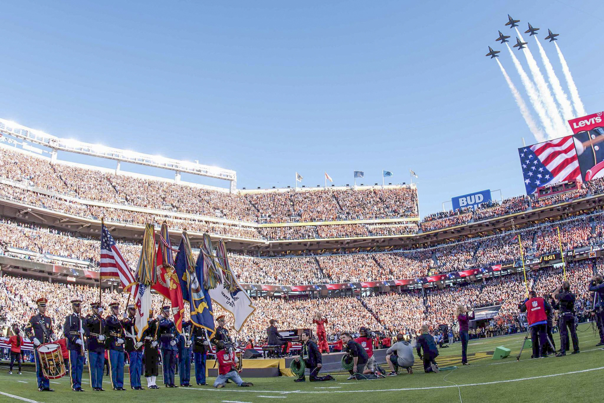 Super Bowl Flyover