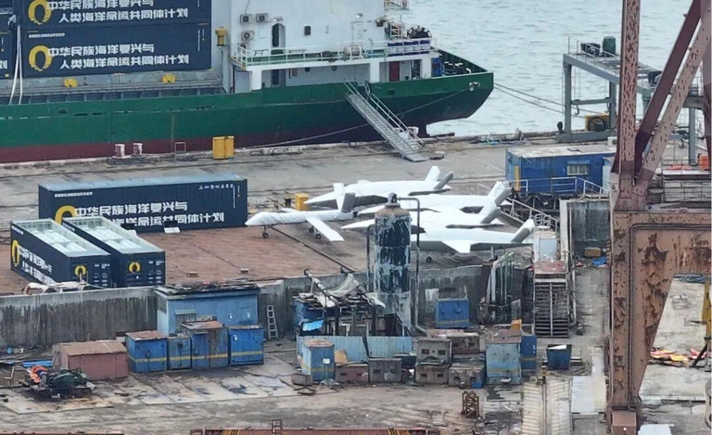 UCAVs on converted Chinese Zhong Da 79