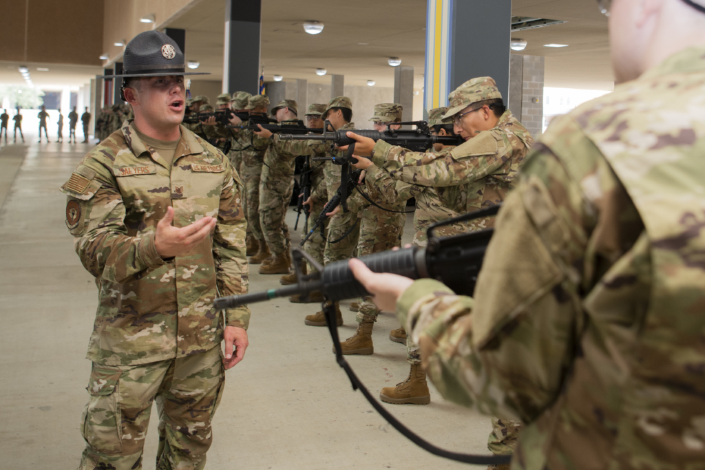 US Air force basic training BMT