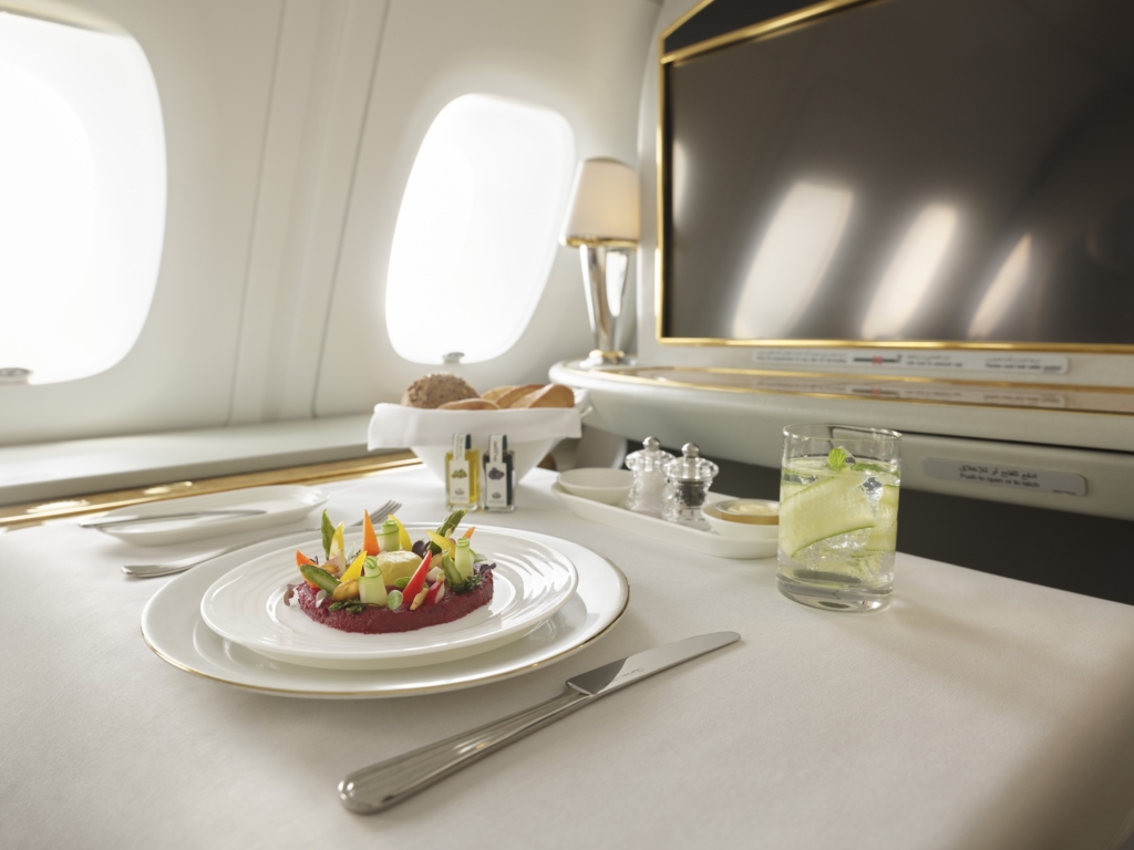 Emirates vegan menu refresh